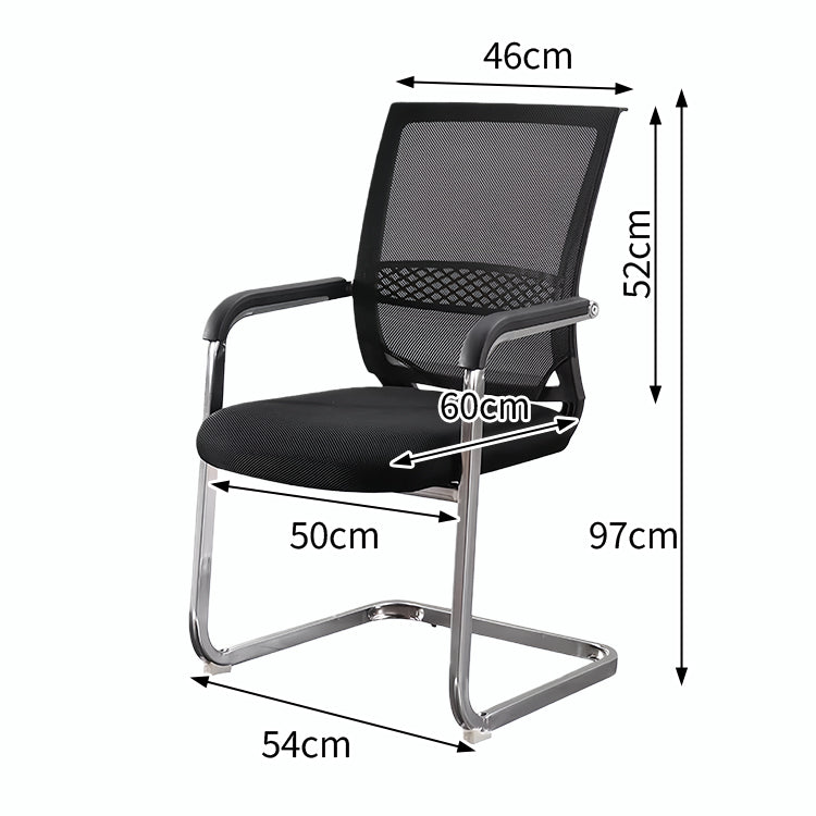 オフィスチェア　チェア　静か　安定した　人間工学　メッシュ生地　通気性　弓型の脚　耐荷重性　BGY-T129