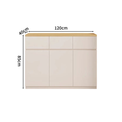 インテリアキャビネット　収納家具　インテリアシェルフ　シンプル　暖かい　シック　大容量　エコ　引き出し　耐荷重　キャビネット　キッチンボード　メラミン化粧板　カスタマイズ可能　SNG-S060