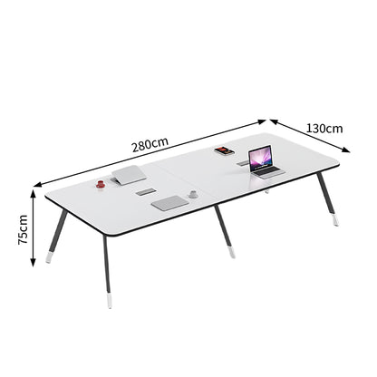 会議用テーブル　テーブル　デスク　オフィスデスク　両用デスク　シンプル　スタイリッシュ　会議　スチール　HYZ-T123