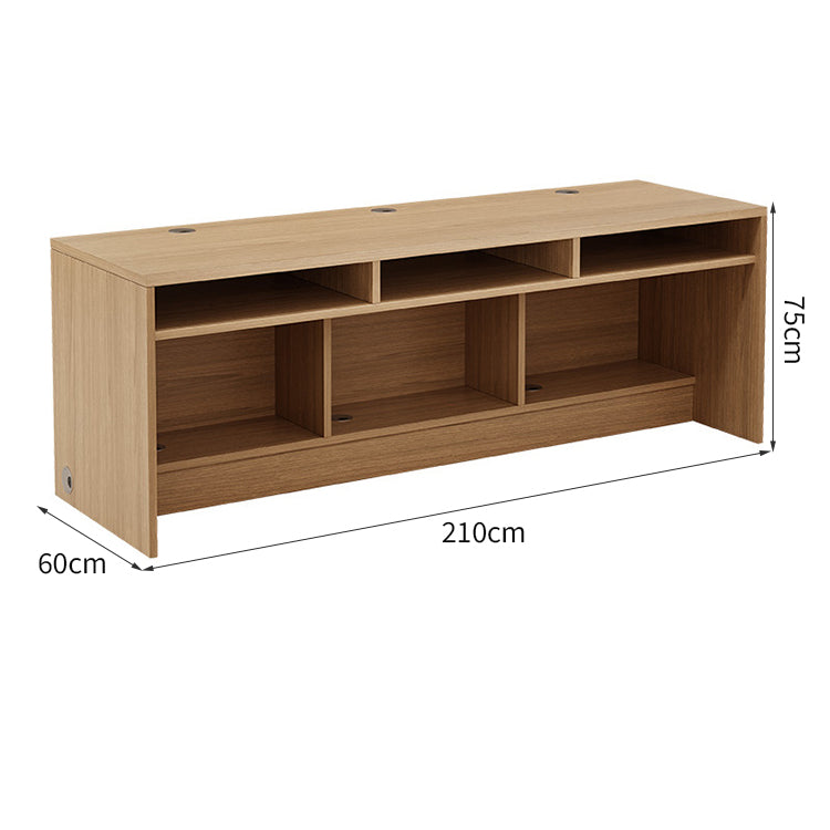 オフィスデスク　収納付きデスク　エコ素材　ダイヤル錠　厚天板　足元スペース　コードスリット　配線孔　カスタマイズ可能　BGZ-T186