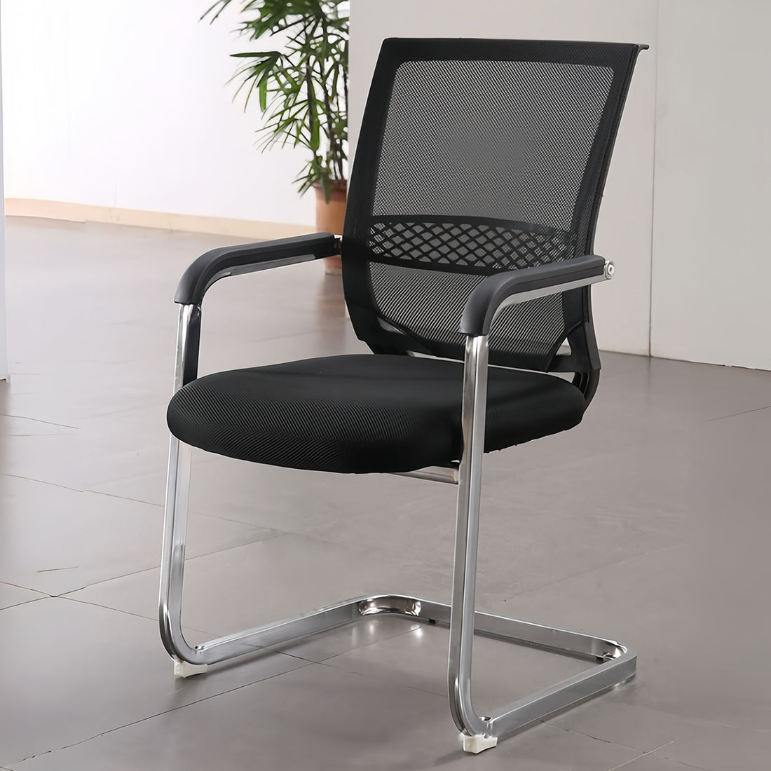 オフィスチェア　チェア　静か　安定した　人間工学　メッシュ生地　通気性　弓型の脚　耐荷重性　BGY-T129