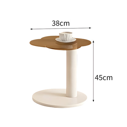 リビングテーブル　センターテーブル　サイドテーブルセット　テーブル　収納付き　省スペース　PUレザー　ホワイトSNZ-T022