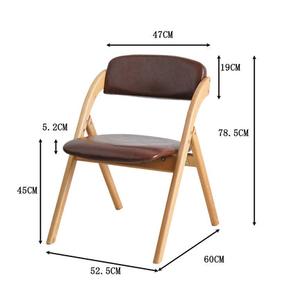チェア　椅子　ビジネスチェア　コンパクト　省スペース　折りたたみ　チェア　天然木　人間工学　カバーリング　PUレザー　コットンリネン生地　耐荷重　耐久性　YZ-M023　tomokagu
