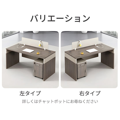 オフィスデスク　デスク　オフィス　組み合わせ　配線孔　厚天板　エコ板材　モダン　シンプル　SL-BGZ-032