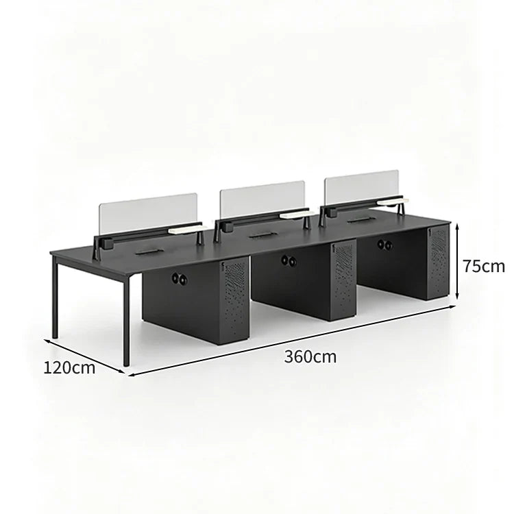 360×120×75cm / 6人用