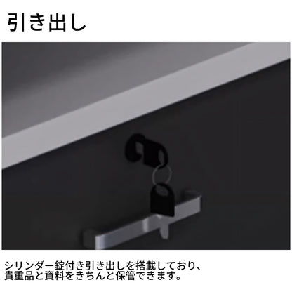 引き出し付き　多機能　折り畳みベッド付き　ポリカーボネート板付き　アルミ合金　オフィスデスク　事務デスク　学習机　仕事机　カスタマイズ可能　BGZ-T032