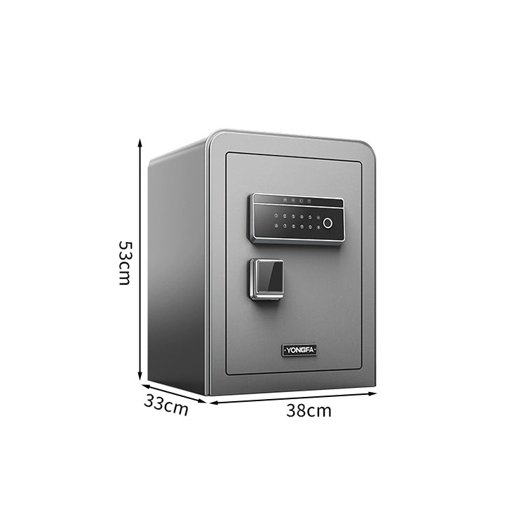 金庫　テンキー式金庫　電子金庫　アラームシステム　スチールラッチ　スチール素材　耐久性　安全　堅牢　WIFI対応　指紋認証　BXG-T001