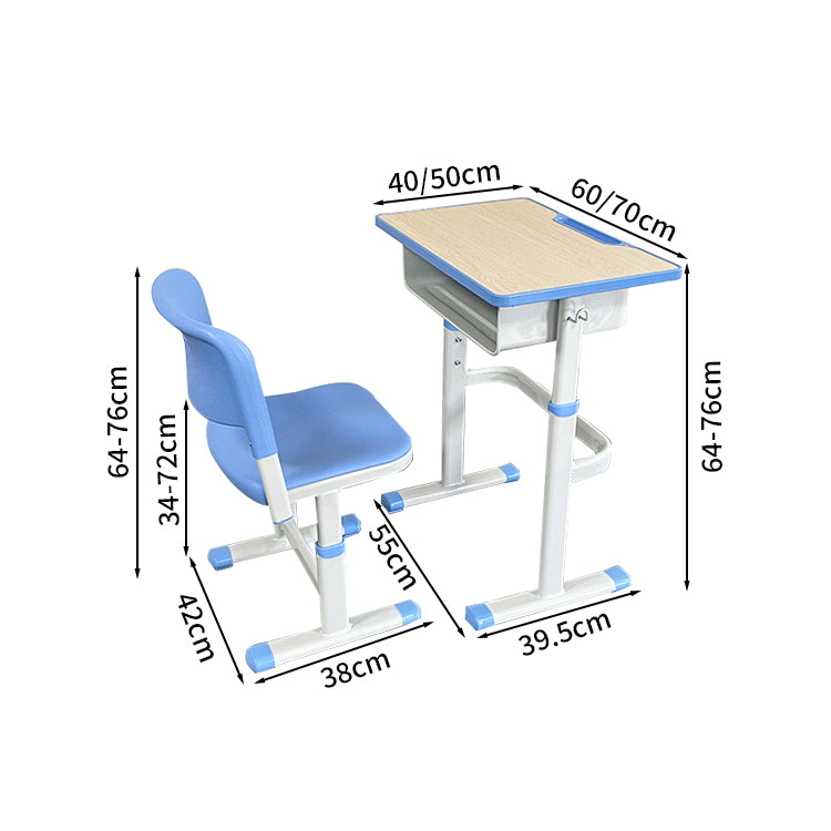 引き出し付き　エコ　コンパクト　学習机　勉強机　子供　デスク　シンプル　大きい　可愛い　グレー　カスタマイズ可能　XXZ-T001　tomokagu