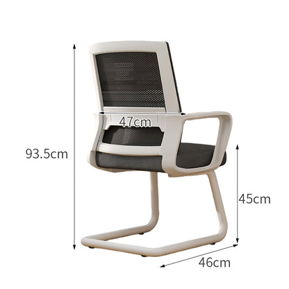 人間工学　ラテックス　ウレタン　メッシュ生地　可動式ランバーサポート　ワークチェア　オフィスチェア　チェア　シンプル　ブラック　BGY-T072