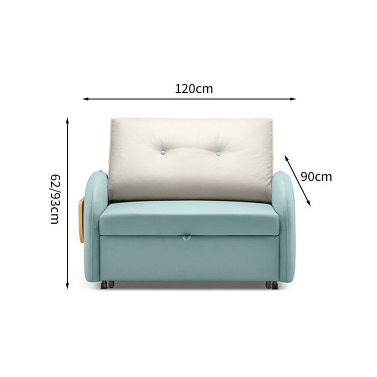 サイドトレー付き　ソファベッド　鋼製のばね　シリコンフィル　ポリエステル生地　快適　シンプル　便利　SNSF-T009