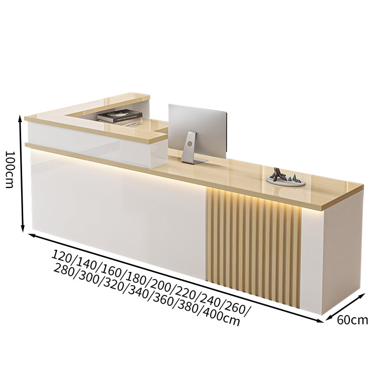 モダン　シンプル　シック　受付カウンター　レジカウンター　フロント　メラミン化粧板　ビジネス　カスタマイズ可能　JDT-T086