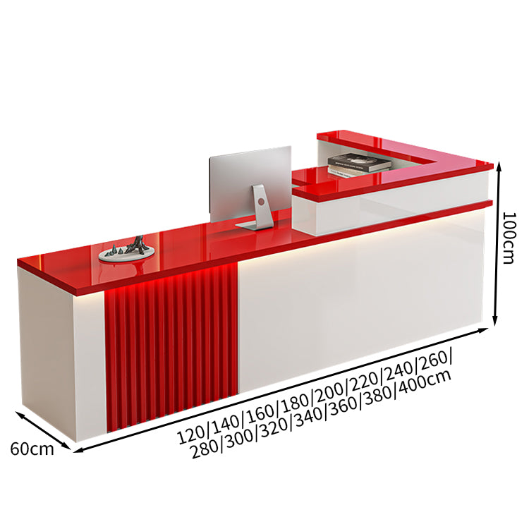 モダン　シンプル　シック　受付カウンター　レジカウンター　フロント　メラミン化粧板　ビジネス　カスタマイズ可能　JDT-T086