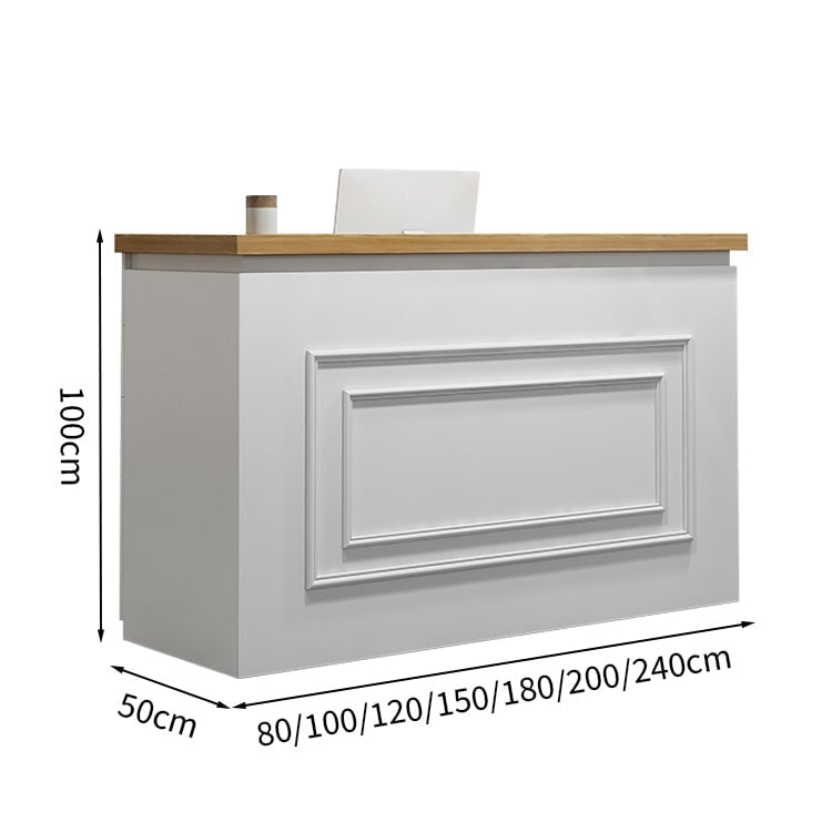 会社用　エコ板材　収納機能　木製受付カウンター　レセプションデスク　レジカウンター　カウンター　受付カウンター　エントランス受付　シンプル　カスタマイズ可能　JDT-T102　tomokagu